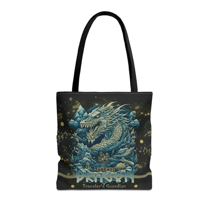 'Great Dragon' 16" Tote Bag