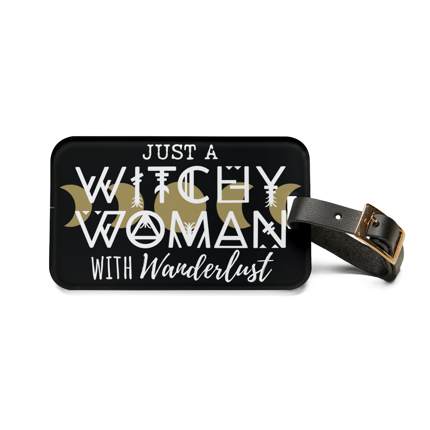 Witchy Woman Wanderlust Luggage Tag